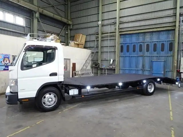 三菱 キャンター 小型 車両重機運搬 TKG-FEC90 H27 の中古トラック【車両No.148010】