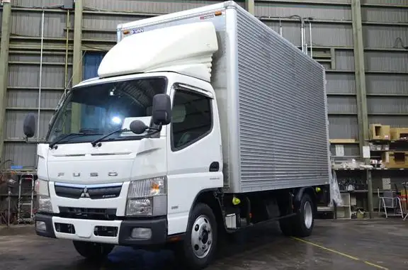 三菱 キャンター 小型 アルミバン パワーゲート TPG-FEA50 の中古トラック【車両No.147960】