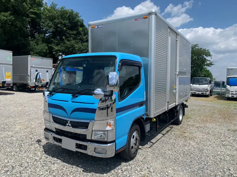 三菱 キャンター 小型 アルミバン サイドドア TPG-FEA50 の中古トラック【車両No.147940】