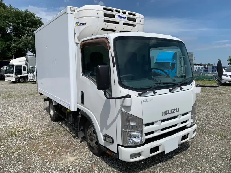 いすゞ エルフ 小型 冷凍冷蔵 低温 床ステン の中古トラック【車両No.147128】