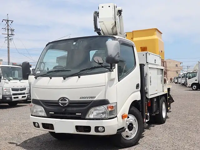 日野 デュトロ 小型 高所・建柱車 高所作業車 電工仕様 の中古トラック【車両No.148053】