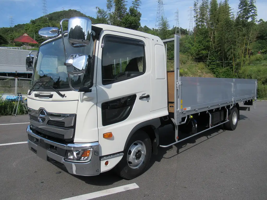 日野 レンジャー 中型/増トン 平ボディ アルミブロック ベッド の中古トラック【車両No.148103】
