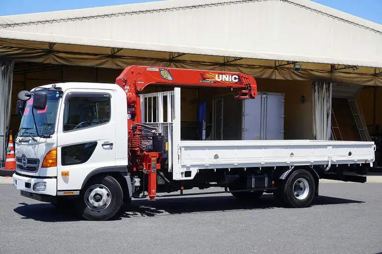日野 レンジャー 中型/増トン クレーン付 4段 ラジコン の中古トラック【車両No.148227】