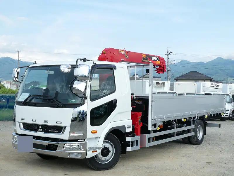 三菱 ファイター 中型/増トン クレーン付 アルミブロック エアサス の中古トラック【車両No.148257】