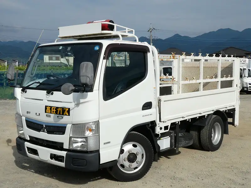 三菱 キャンター 小型 平ボディ パワーゲート 床鉄板 の中古トラック【車両No.148247】