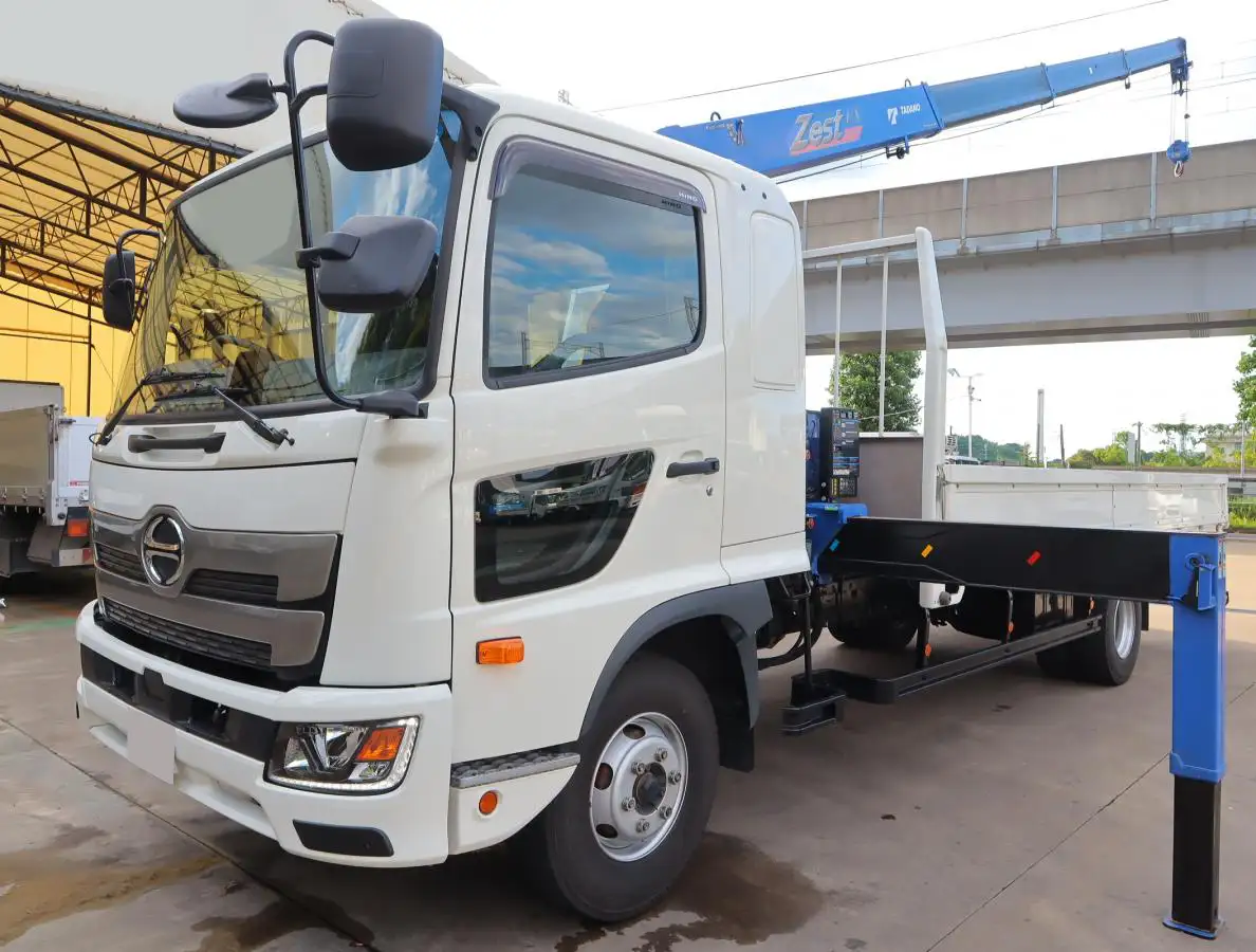 日野 レンジャー 中型/増トン クレーン付 4段 ラジコン の中古トラック【車両No.148213】