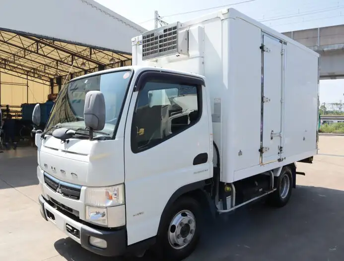 三菱 キャンター 小型 冷凍冷蔵 低温 床アルミ の中古トラック【車両No.148199】