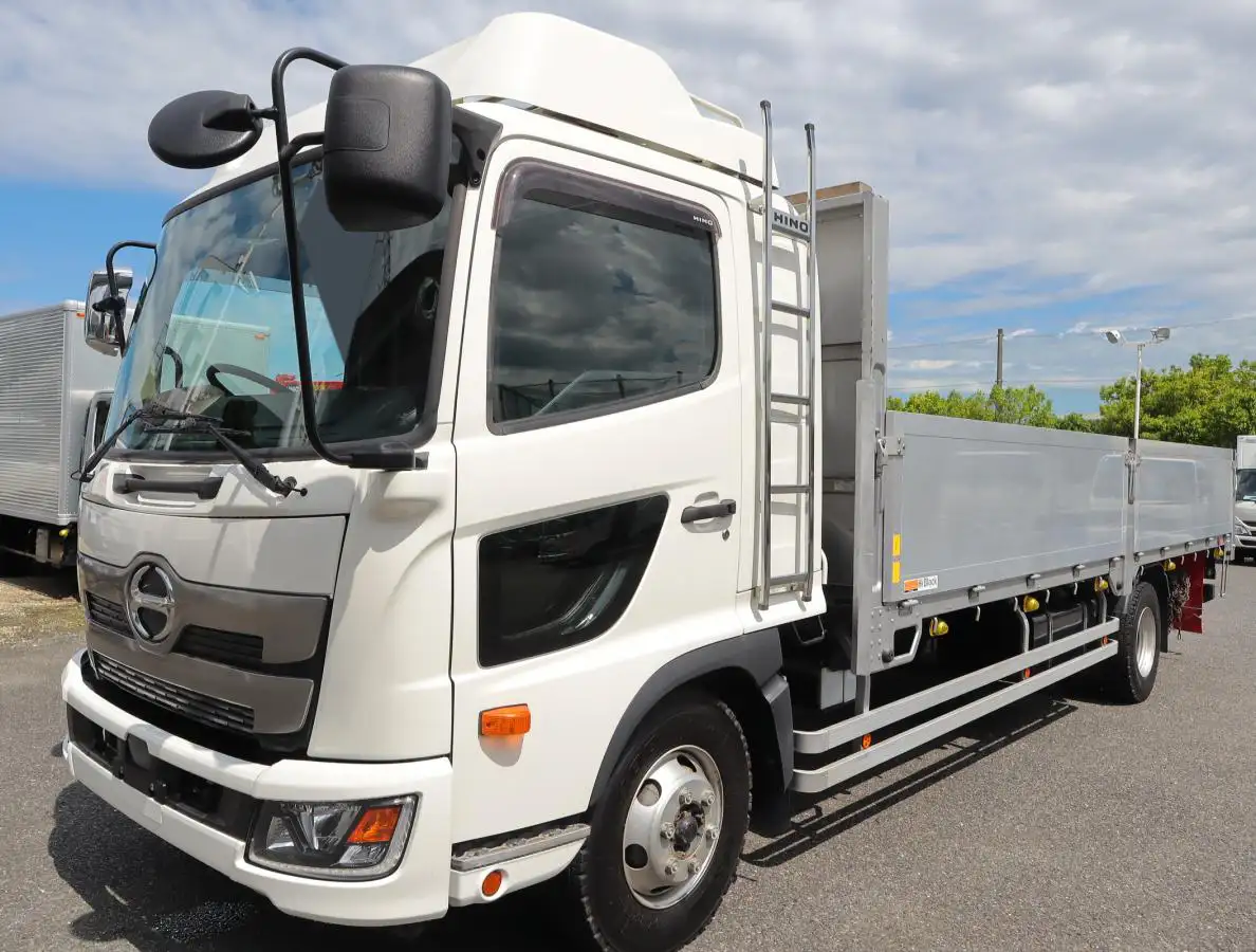 日野 レンジャー 中型/増トン 平ボディ 床鉄板 アルミブロック の中古トラック【車両No.148205】