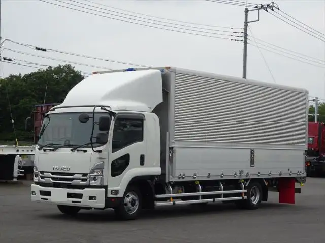 いすゞ フォワード 中型/増トン ウイング エアサス ベッド の中古トラック【車両No.148300】