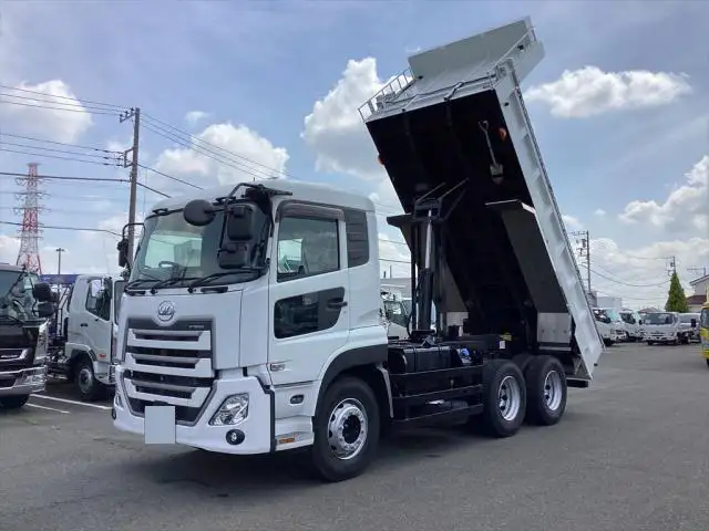 日産UD クオン 大型 ダンプ Lゲート コボレーン の中古トラック【車両No.148283】