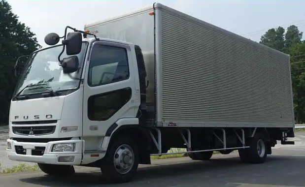 三菱 ファイター 中型/増トン アルミバン パワーゲート PA-FK71R の中古トラック【車両No.148372】
