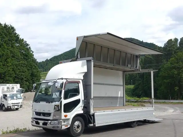 三菱 ファイター 中型/増トン ウイング パワーゲート TKG-FK71F の中古トラック【車両No.148400】
