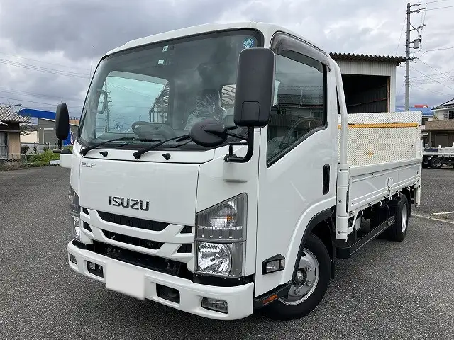 いすゞ エルフ 小型 平ボディ パワーゲート 2RG-NLR88AR の中古トラック【車両No.148258】