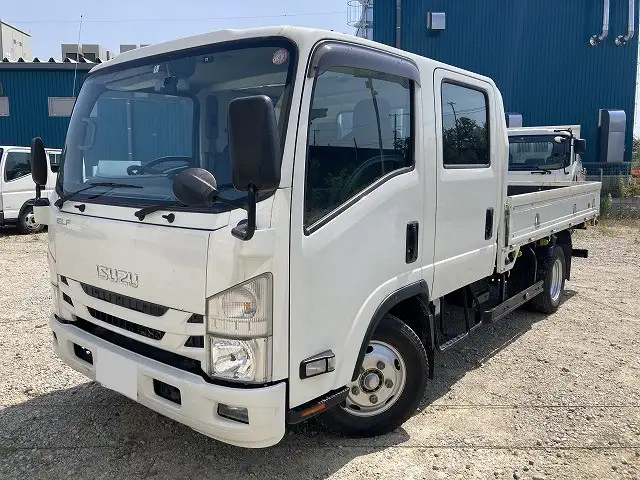 いすゞ エルフ 小型 平ボディ Wキャブ 床鉄板 の中古トラック【車両No.148268】