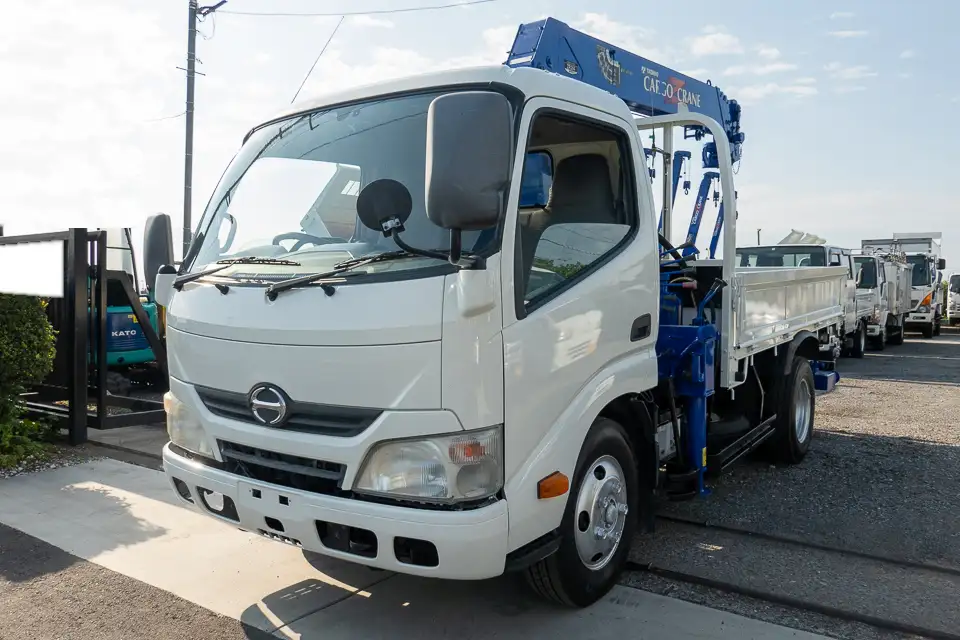 日野 デュトロ 小型 クレーン付 4段 ラジコン の中古トラック【車両No.148444】