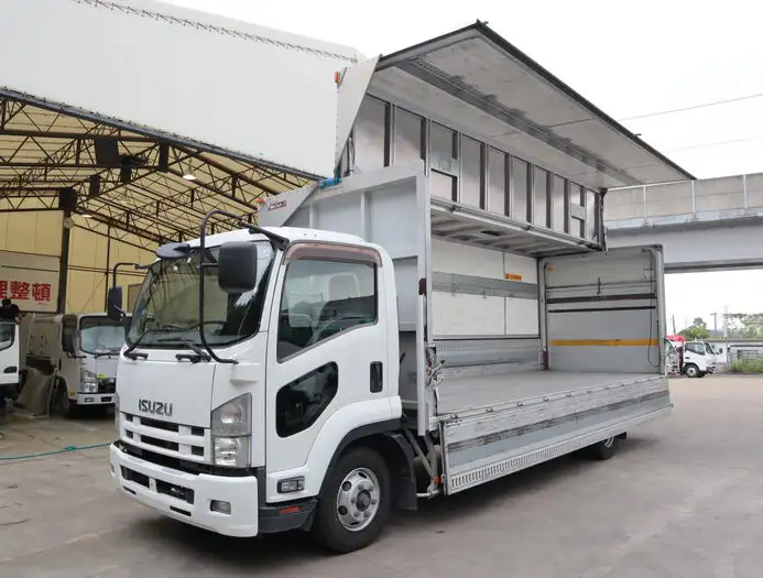 いすゞ フォワード 中型/増トン ウイング パワーゲート 床鉄板 の中古トラック【車両No.148464】