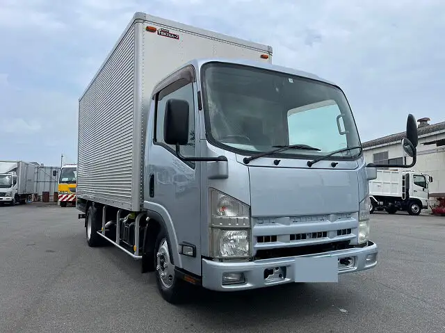 いすゞ エルフ 小型 アルミバン パワーゲート サイドドア の中古トラック【車両No.148638】