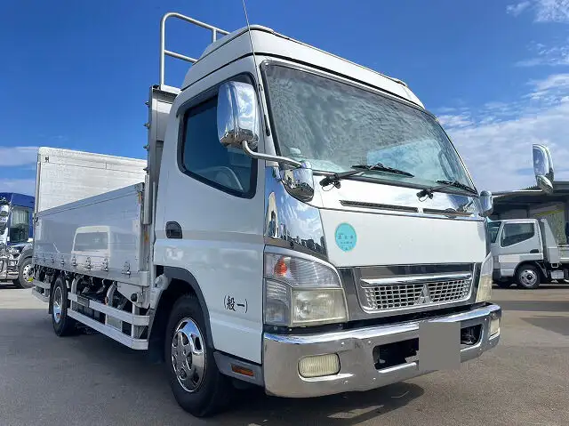 三菱 キャンター 小型 平ボディ パワーゲート アルミブロック の中古トラック【車両No.148388】
