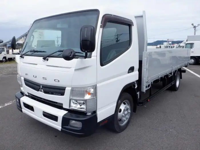 三菱 キャンター 小型 平ボディ 床鉄板 アルミブロック の中古トラック【車両No.148499】