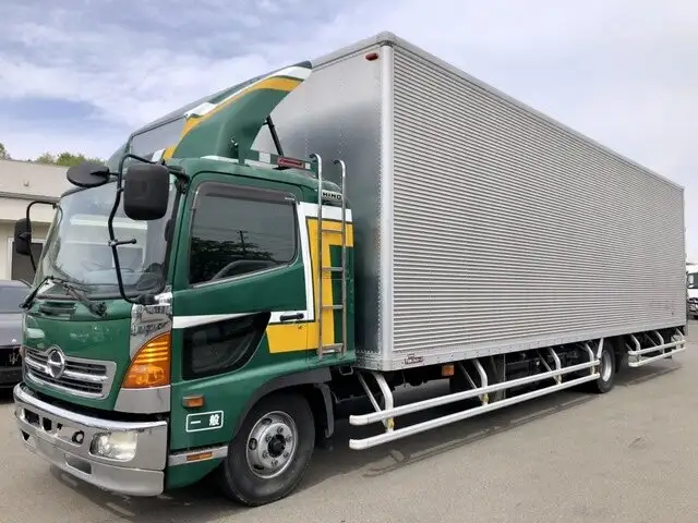 日野 レンジャー 中型/増トン アルミバン エアサス ベッド の中古トラック【車両No.148374】