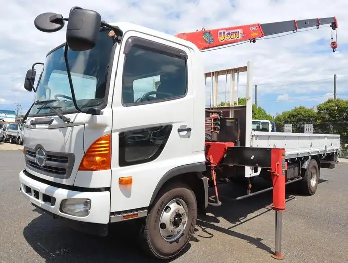 日野 レンジャー 中型/増トン クレーン付 4段 ラジコン の中古トラック【車両No.148629】