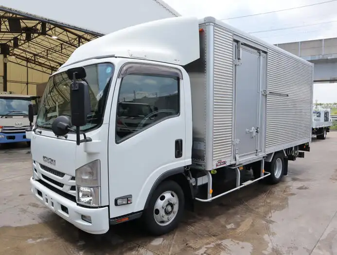 いすゞ エルフ 小型 アルミバン パワーゲート サイドドア の中古トラック【車両No.148515】