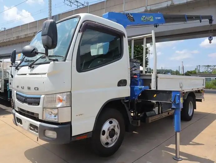 三菱 キャンター 小型 クレーン付 4段 ラジコン の中古トラック【車両No.148622】