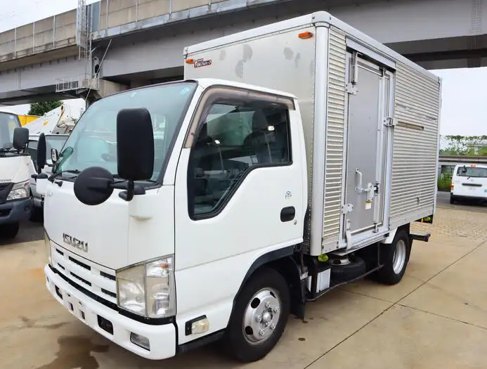いすゞ エルフ 小型 アルミバン 床鉄板 サイドドア の中古トラック【車両No.148623】
