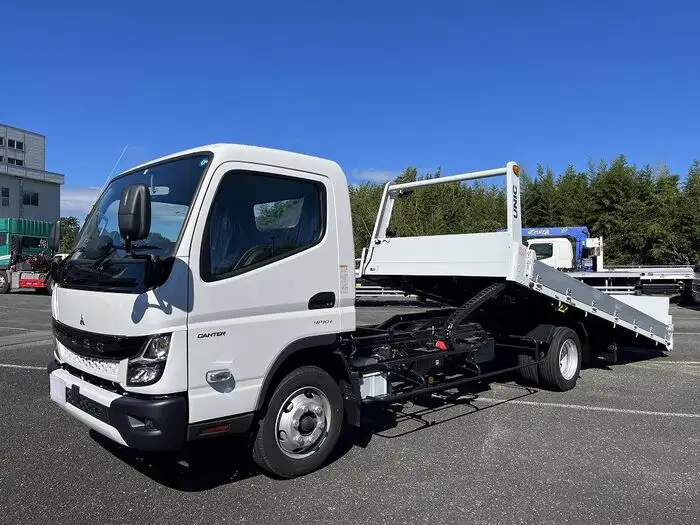 三菱 キャンター 小型 車両重機運搬 ラジコン 2RG-FEB80 の中古トラック【車両No.148597】