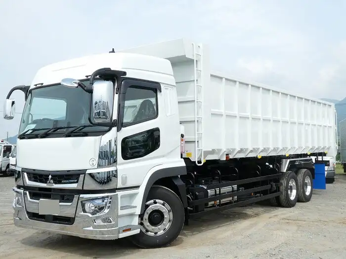 三菱 スーパーグレート 大型 ダンプ 土砂禁 ハイルーフ の中古トラック【車両No.148677】