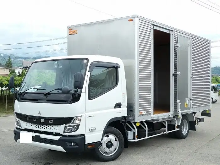 三菱 キャンター 小型 アルミバン パワーゲート サイドドア の中古トラック【車両No.148671】