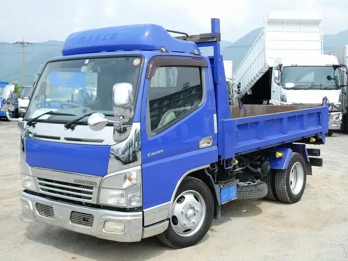 三菱 キャンター 小型 ダンプ ローダー PDG-FE71DD の中古トラック【車両No.148668】
