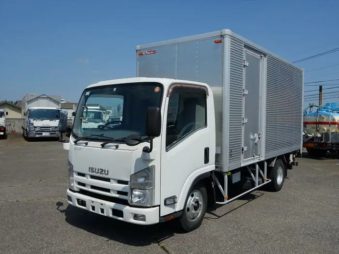 いすゞ エルフ 小型 アルミバン パワーゲート サイドドア の中古トラック【車両No.148741】