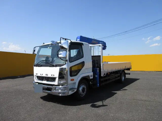 三菱 ファイター 中型/増トン クレーン付 アルミブロック 4段 の中古トラック【車両No.148767】
