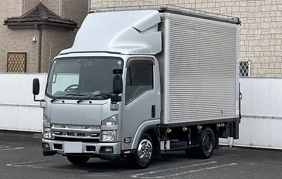 いすゞ エルフ 小型 アルミバン パワーゲート SKG-NMR85AN の中古トラック【車両No.148656】