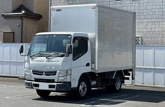三菱 キャンター 小型 アルミバン パワーゲート TKG-FEA50 の中古トラック【車両No.148662】