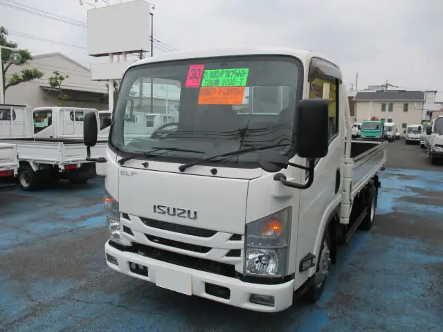 いすゞ エルフ 小型 平ボディ 床鉄板 TRG-NMR85R の中古トラック【車両No.148659】