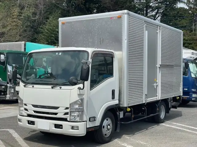 いすゞ エルフ 小型 アルミバン パワーゲート サイドドア の中古トラック【車両No.148774】