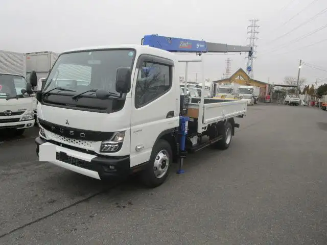 三菱 キャンター 小型 クレーン付 4段 ラジコン の中古トラック【車両No.148778】