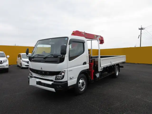 三菱 キャンター 小型 クレーン付 4段 ラジコン の中古トラック【車両No.148792】