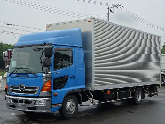 日野 レンジャー 中型/増トン アルミバン エアサス センターローラー の中古トラック【車両No.148841】