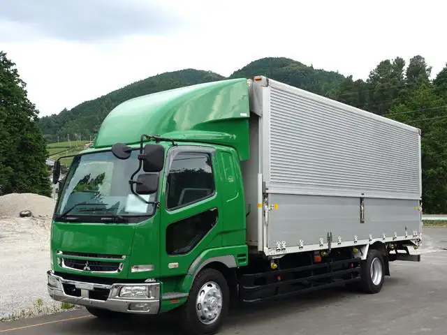 三菱 ファイター 中型/増トン ウイング 床鉄板 ベッド の中古トラック【車両No.148963】
