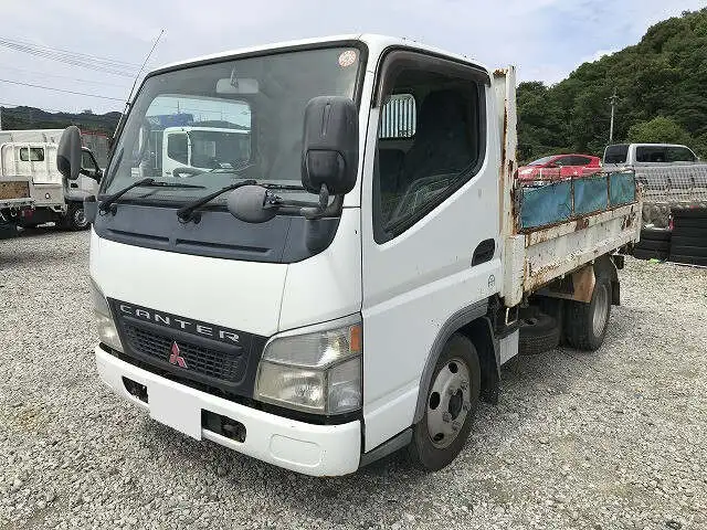 三菱 キャンター 小型 ダンプ 強化 コボレーン の中古トラック【車両No.148944】