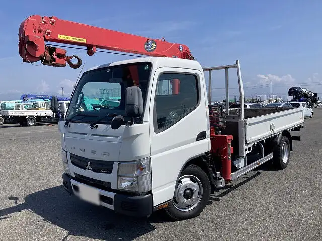 三菱 キャンター 小型 クレーン付 3段 フックイン の中古トラック【車両No.148854】
