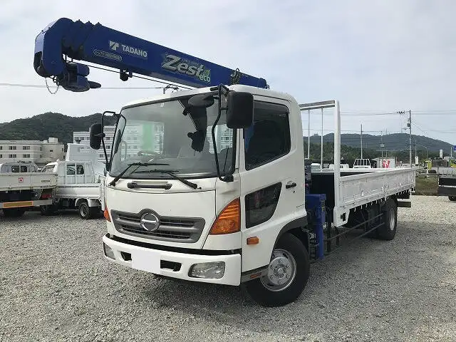 日野 レンジャー 中型/増トン クレーン付 4段 ラジコン の中古トラック【車両No.148886】