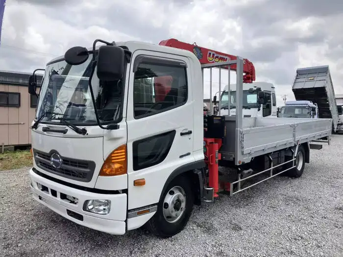 日野 レンジャー 中型/増トン クレーン付 アルミブロック 4段 の中古トラック【車両No.148988】