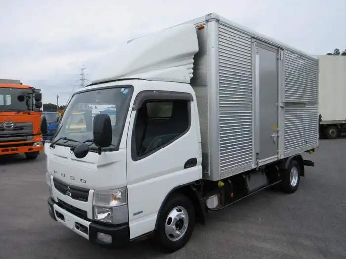 三菱 キャンター 小型 アルミバン サイドドア TKG-FEA20 の中古トラック【車両No.148548】