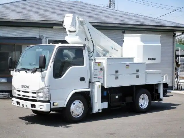 いすゞ エルフ 小型 高所・建柱車 高所作業車 TKG-NKR85N の中古トラック【車両No.148977】