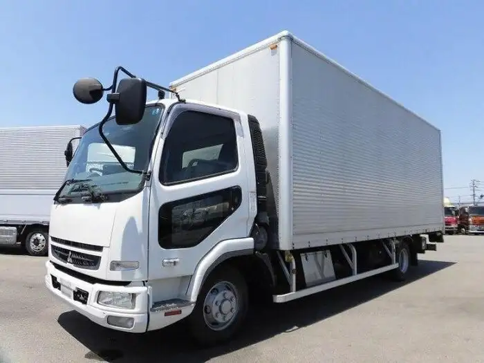 三菱 ファイター 中型/増トン アルミバン パワーゲート ベッド の中古トラック【車両No.149119】