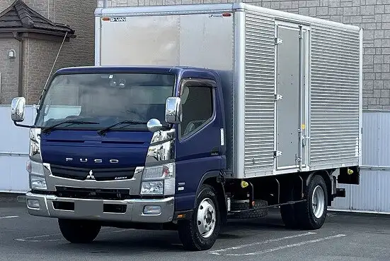 三菱 キャンター 小型 アルミバン パワーゲート サイドドア の中古トラック【車両No.149169】
